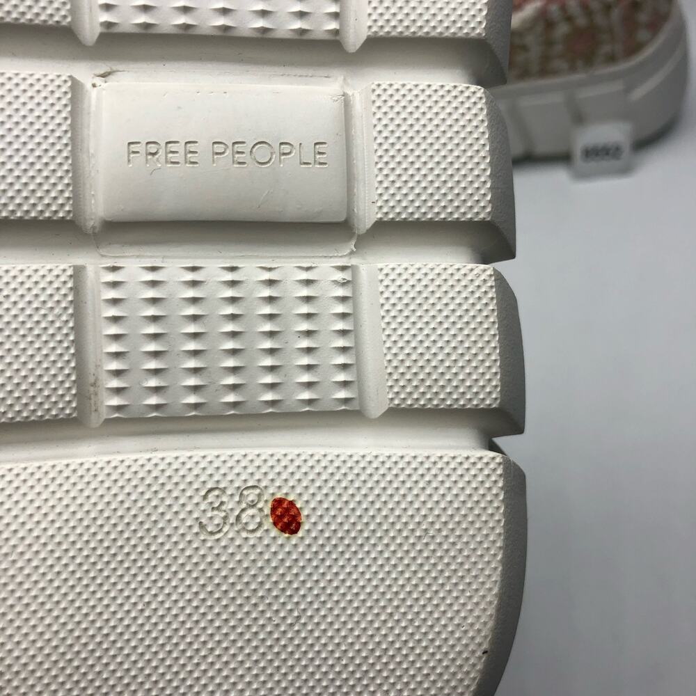 Free People Womens Catch Me If You Can Sneaker Multicolor Size 38 US 8 - Picture 8 of 13